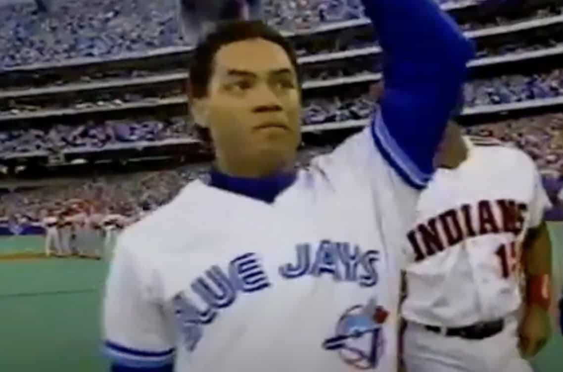 Roberto Alomar, once a hero, now a notorious figure among fans.
